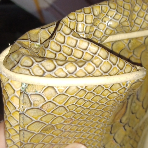 Vintage Danier Leather crocodile bag - Picture 6 of 6